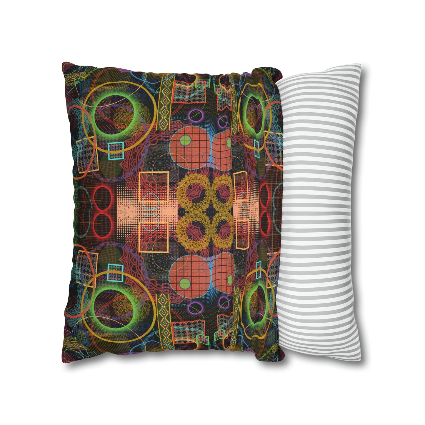 Cushion Pillow Case - No. 299 - Multicolour Abstract