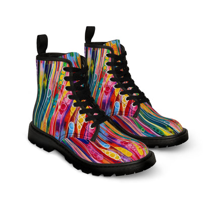 Women's Canvas Boots - No. 237  - 'Pods'