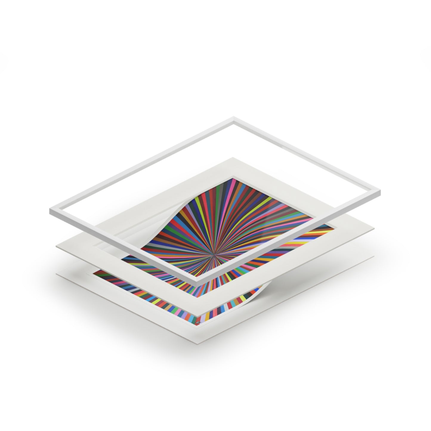 Fine Art Print (Cardboard Frame) - No. 205 - Spectrum A