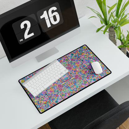 Large, Medium & Small Desk / Mouse Mat - No. 258