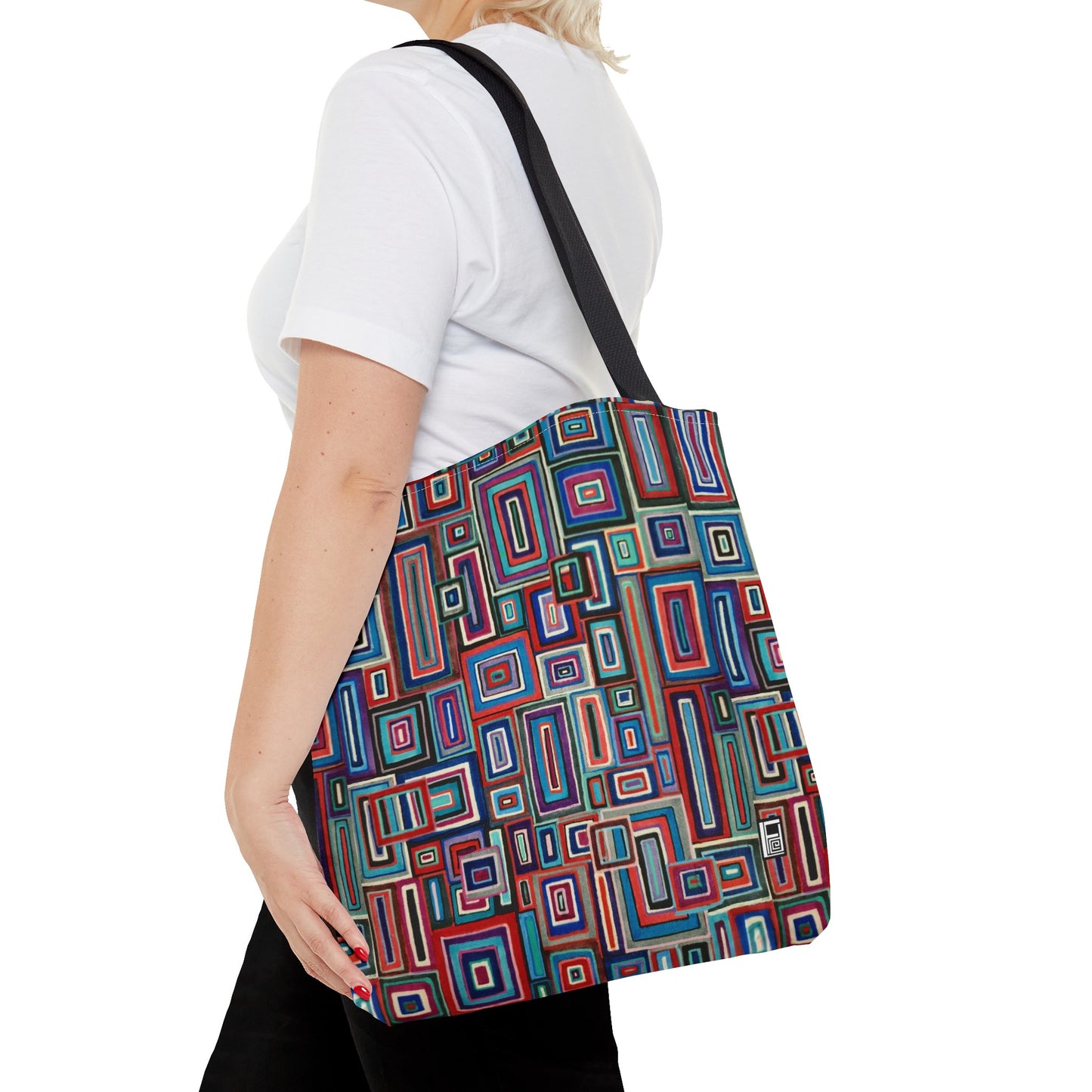 Tote Bag  - No. 311 - Rectangles