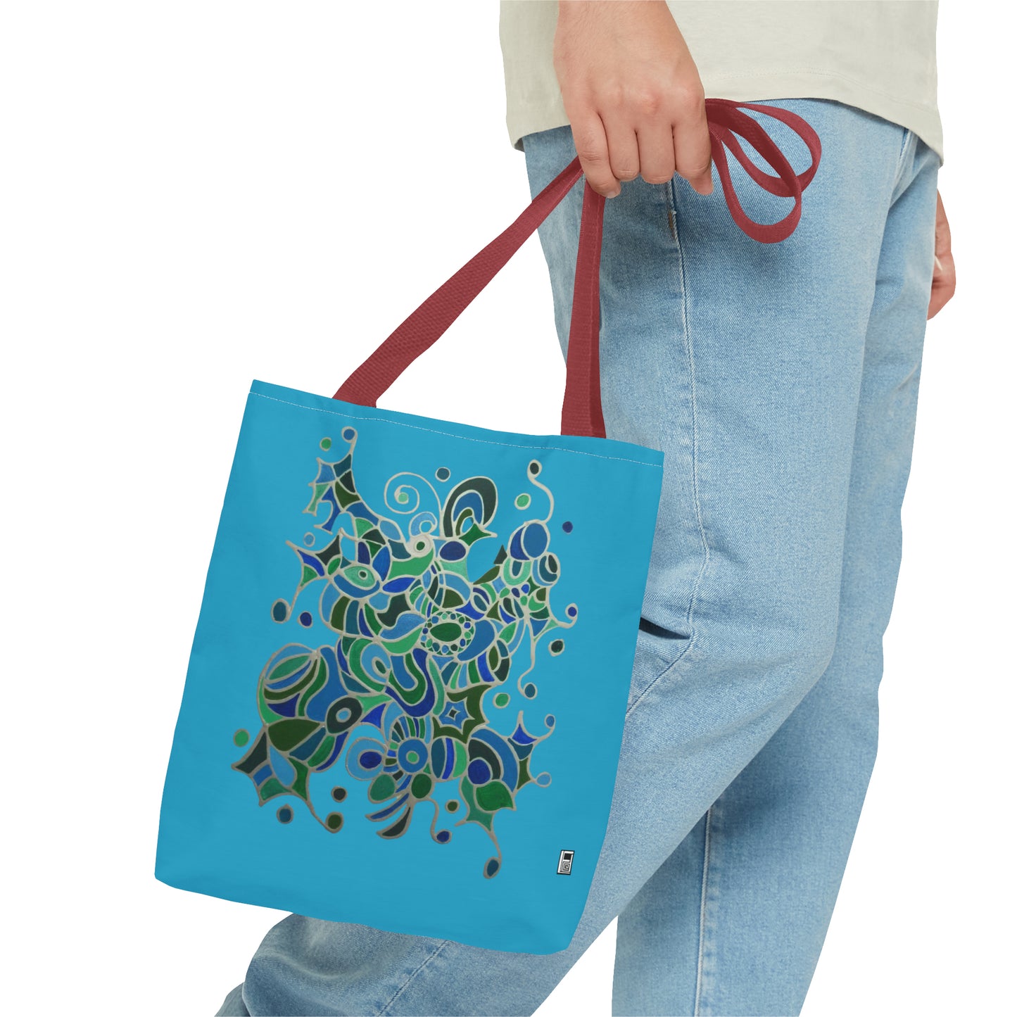 Tote Bag  - No.146 A 'Bird of Paradise' -  By Irish Artist Fiona de Lacy