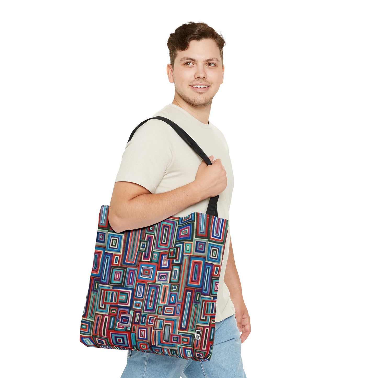 Tote Bag  - No. 311 - Rectangles