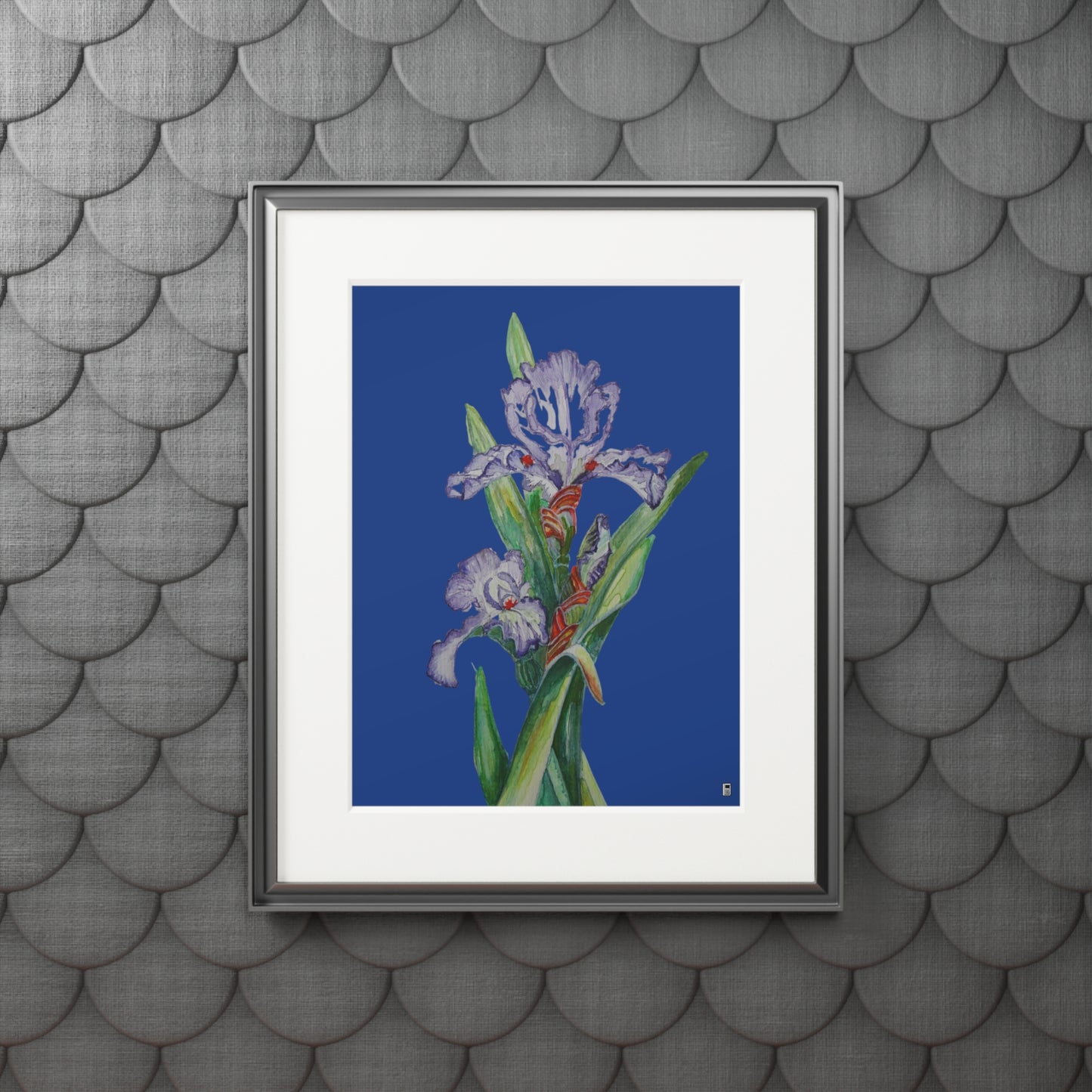 Fine Art Print (Cardboard Frame) - No. 272 - Purple Orchid N